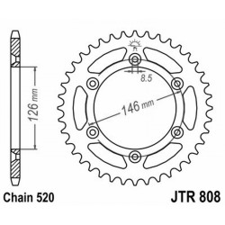 Corona All.7075T6 Jta 808 z47 - JTA808.47