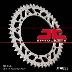 Alu.Rear Sprocket 7075T6 JTA853 Z43 for YAMAHA TT250R 93-95 Sprockets JT