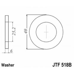 Washer JT518B Sprockets JT
