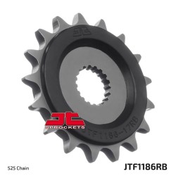 Rubber Cushioned sprockets1186 z17 Rb for TRIUMPH Bonneville T120 00 16-21 and other model Sprockets JT