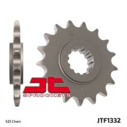 Pignone Jt 1332 z16 Rbammortizzato per HONDA VFR 800 Interceptor/Crossrunner 14-20 Pignoni JT