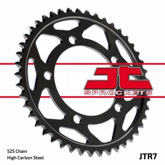 Black Zinc sprocket7 z46 Zbk Sprockets JT