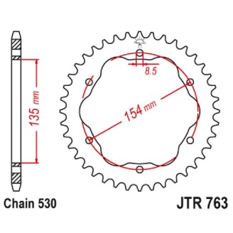 Corona Jt 763 z40 Zbkzincata Nera - JTR763.40ZBK
