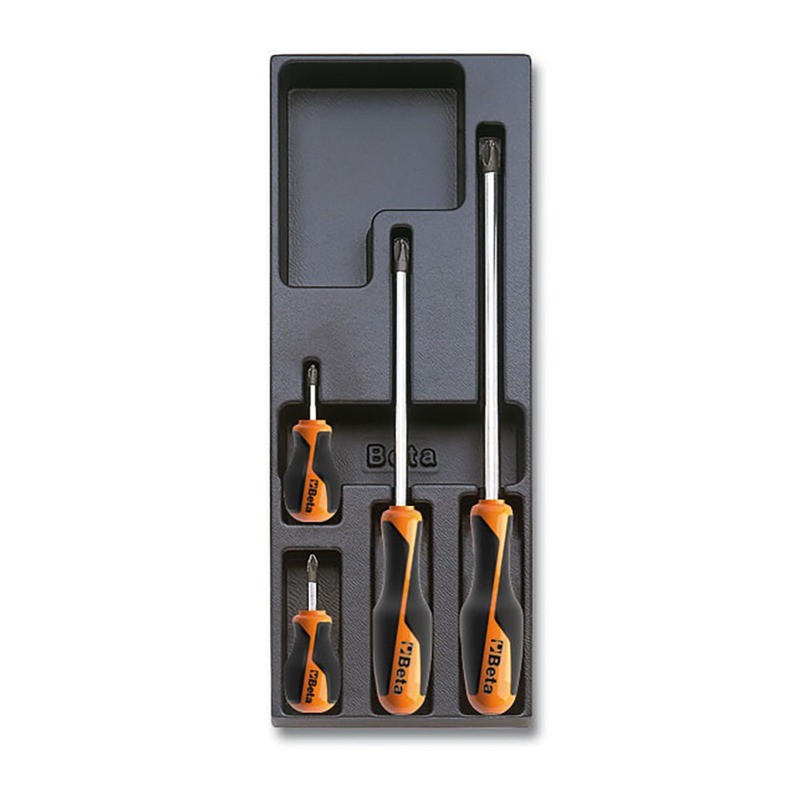 T204-Hard Thermoformed Tray With 4 Tools Tool kits and boxes BETA