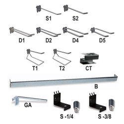 6888S1-Single Hooks For C60-C61-C68 Soluzioni per il punto vendita BETA