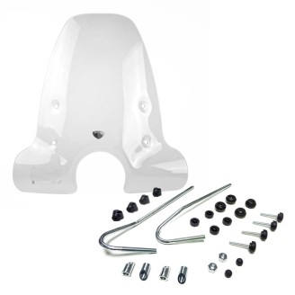 Kit Windscreen + Bracketspiaggio Vespa Primavera 14- for PIAGGIO Vespa Primavera /Sprint 50 14- and other model Attacchi BIONDI