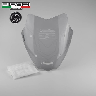 Parabrisas y Cúpulas | Los parabrisas y cúpulas protegen al conductor del viento y mejoran la aerodinámica del scooter o la moto. Reducen la resistencia del aire durante la marcha y disminuyen la fatiga en trayectos largos, disponibles en versión alta, baja o ahumada según el uso.El catálogo incluye parabrisas, cúpulas y kits de fijación de las marcas FACO y BIONDI, para modelos como Honda SH, Piaggio Zip y MP3, Yamaha YZF-R 125, Peugeot Geopolis y Fantic Scrambler. Para elegir la pieza correcta conviene comprobar el modelo y el año de la moto, la cilindrada y, cuando esté disponible, el código original indicado en la ficha del producto.