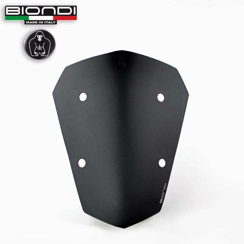 Windshield Moto Guzzi V100 22NERO Satin - Sport for MOTO GUZZI V100 Mandello 22- and other model Other accessories BIONDI