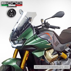 Windshield Moto Guzzi V100 22CLEAR - Touring for MOTO GUZZI V100 Mandello 22- Other accessories BIONDI