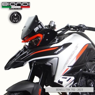 Cupolino Benelli Trk 702 23-Sport Nero Satinato per BENELLI TRK 702 23- e altri modelli Altri accessori BIONDI