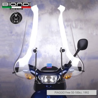 Windscreen Piaggio Freeborderless for PIAGGIO Free 50/100 92- Windshields and Fairings BIONDI
