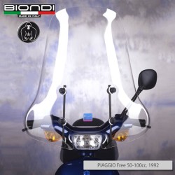 Windscreen Piaggio Freeborderless for PIAGGIO Free 50/100 92- Windshields and Fairings BIONDI