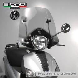 Windscreen Little Club Piaggioliberty 50 for PIAGGIO Liberty RST 50/125/200 04- and other model Windshields and Fairings BIONDI