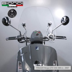 Cupolino Little Club Vintagepiaggio Vespa per PIAGGIO Vespa GTS Sei Giorni 300 17- e altri modelli Windschutzscheiben und Verkleidungen BIONDI