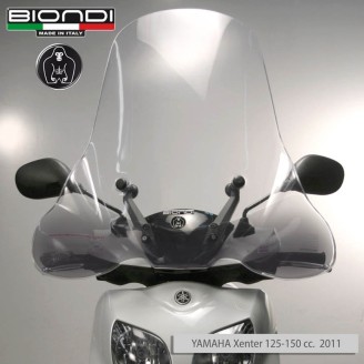 Windscreen Yamaha Xenter 125150 11 for YAMAHA Xenter 125/150 11- Windshields and Fairings BIONDI
