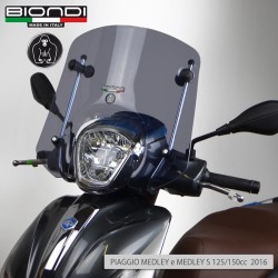 Windscreen Little Club MEDLEY125.150 16 for PIAGGIO Medley 125/150 16-20 Windshields and Fairings BIONDI