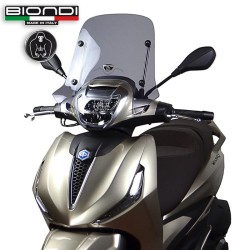 Windshield Piaggio Beverly 300400 21 Fume Clear for PIAGGIO Beverly 300/400 HPE/HPE S 21- and other model Other accessories BIONDI