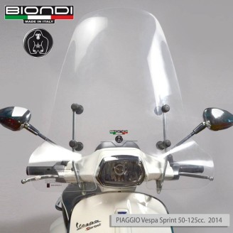 Parabrezza Z Piaggio SPRINT50/125 14- per PIAGGIO Vespa Sprint 50 2T /50 4T /125 3V 14- e altri modelli Windschutzscheiben und Verkleidungen BIONDI