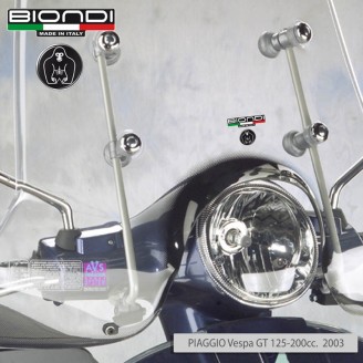 Kit Attacchi Vespa Gt 125/200GTS 250 Ii Versione per PIAGGIO Vespa GT 125/200 03- e altri modelli Cupolini BIONDI