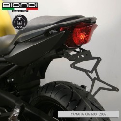 License Plate Holderyamaha XJ6 600 09 for YAMAHA XJ6 600 09- Windshields and Fairings BIONDI