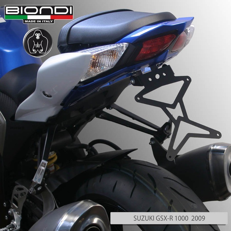 License Plate Holdersuzuki Gsxr 1000 09 for SUZUKI GSX-R 00 09-09 Windshields and Fairings BIONDI