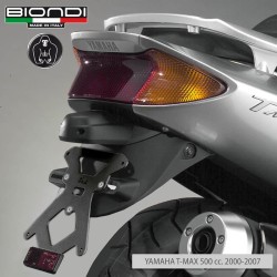 License Plate Holderyamaha T Max 500 Alluminio for YAMAHA T-Max 500 00-07 Windshields and Fairings BIONDI