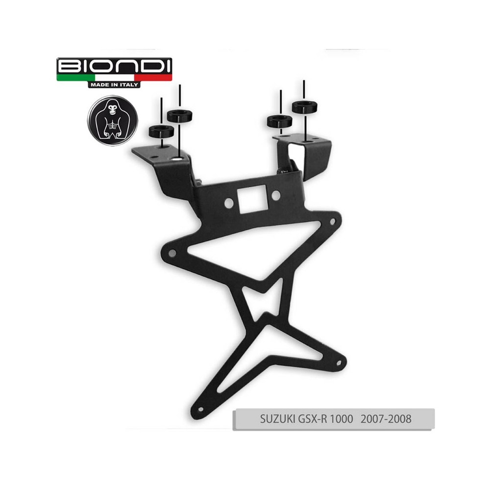 License Plate Holder Adjustable Suzu Ki Gsx R 1000 K 05 - 8909989