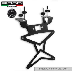 License Plate Holder Adjustable Suzu Ki Gsx R 1000 K 05 for SUZUKI GSX-R 00 05-08 Windshields and Fairings BIONDI