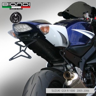 Portatarga Suzuki Gsx-R 100005-09 Regolabile per SUZUKI GSX-R 00 05-08 Pare-brise et carénages BIONDI