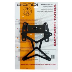 License Plate Holder Adjustable Suzu Ki Gsx R600 750 06- for SUZUKI GSX-R 600/750 06-07 Windshields and Fairings BIONDI