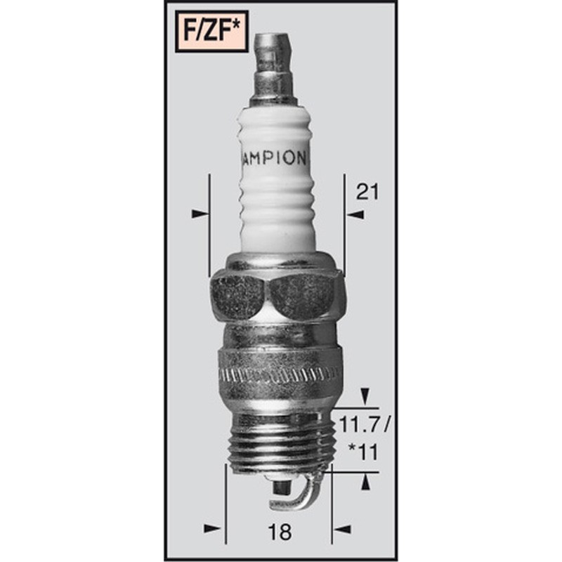 Spark Plug CHAMPIONRF11YC CCH22 Spark Plugs Champion