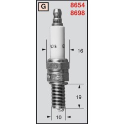 Spark Plug CHAMPIONRG4PHP OE122 Spark Plugs Champion