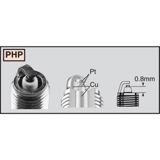 Spark Plug CHAMPIONRG4PHP OE122 Spark Plugs Champion