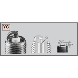 Spark Plug CHAMPIONRN9YC4 OE048 Spark Plugs Champion