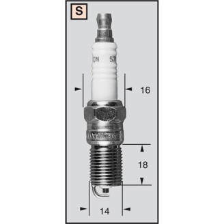 Spark Plug CHAMPIONRS14YC6 CCH13 for BOSS HOSS All models 00 Spark Plugs Champion