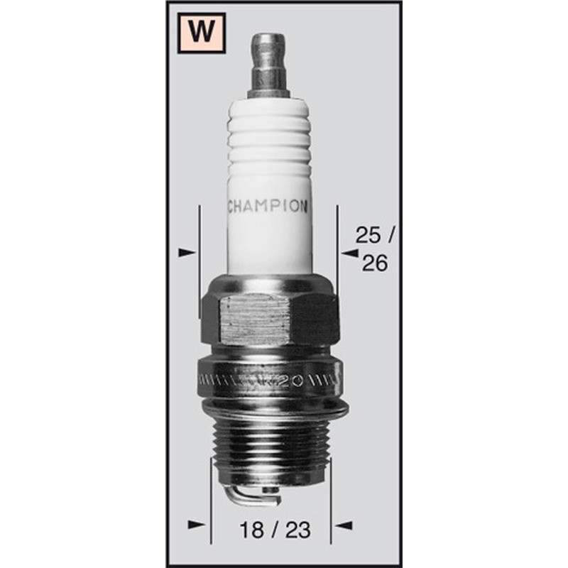 Candela Champion W14 CCH569 per HARLEY DAVIDSON F 00 14-26 e altri modelli Candele Champion