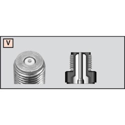 Candela Champion RG59V CCH1654 per DUCATI 999 R 998 03 Candele Champion
