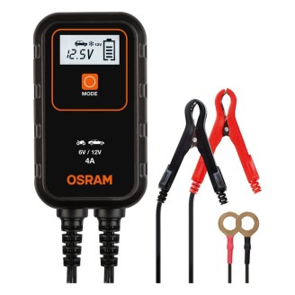 Chargeurs de Batterie | Le chargeur de batterie sert à recharger ou maintenir la charge de la batterie d'une moto ou d'un scooter, surtout lors des arrêts prolongés. Un mainteneur évite la sulfatation des plaques et prolonge la durée de vie de la batterie, tandis qu'un testeur permet de vérifier l'état de charge et le fonctionnement de l'alternateur avant l'apparition de soucis de démarrage.Cette catégorie regroupe des chargeurs et mainteneurs Genius, Motobatt, Oxford, Osram et Marelli, ainsi que des testeurs multifonctions BS-Battery pour batterie et alternateur. Le choix se fait selon la capacité de la batterie en Ah, la tension (12V) et l'usage prévu : entretien occasionnel, charge rapide ou diagnostic. Vérifiez toujours le modèle de votre moto et le code d'origine de la batterie avant l'achat.