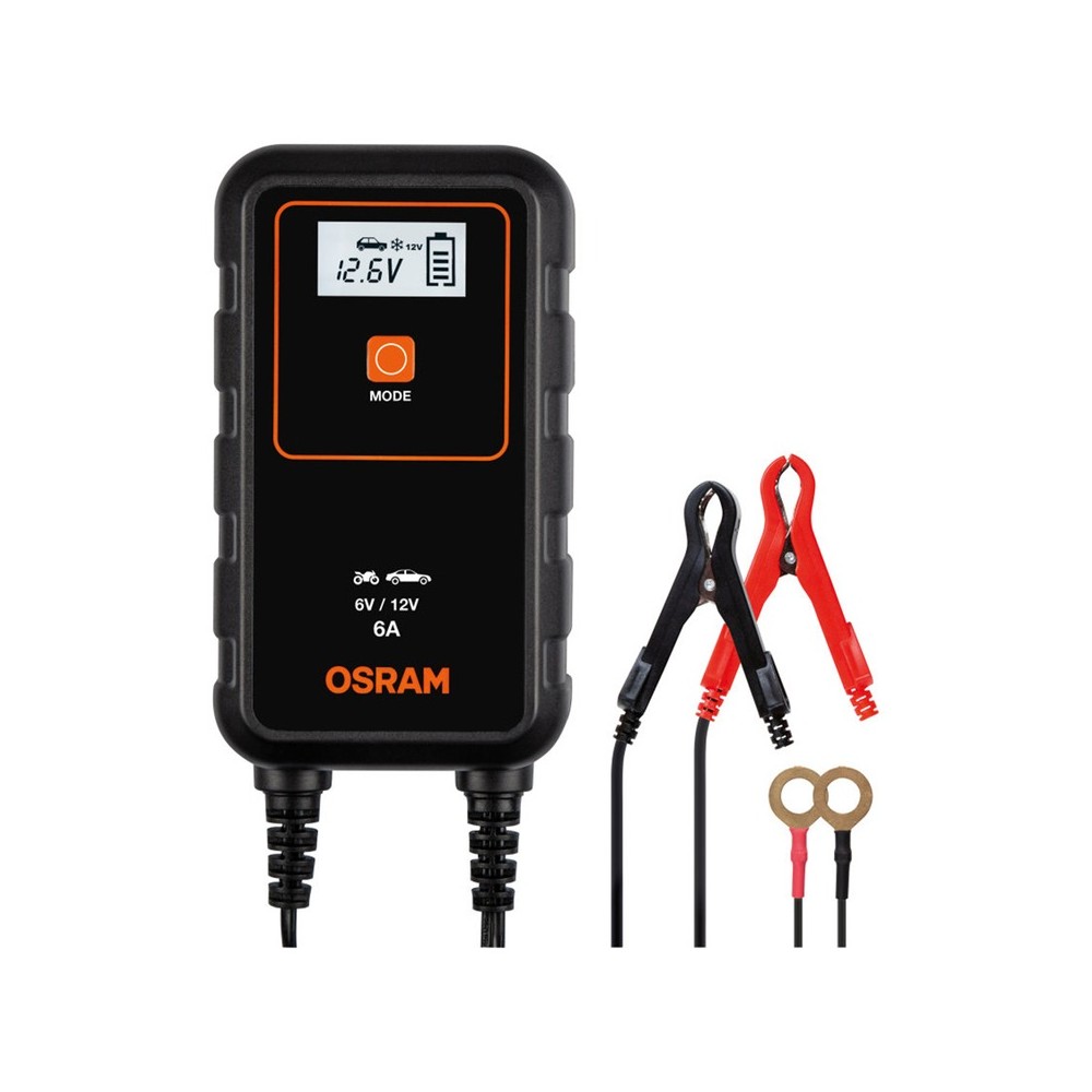 Osram Battery Charger 12V 6A - OEBCS906