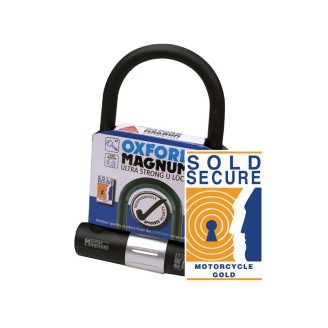 Lucchetto Ad Arco Magnum 170mm(L)X 270mm (H) Nero Lucchetti e Catene OXFORD