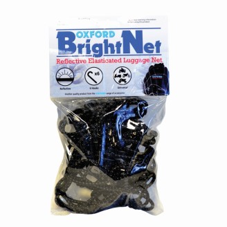 Bright Net - Black/Reflectiveblack/Reflective Elastic Nets OXFORD
