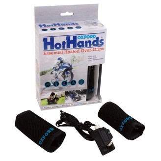 Black Handgrip Cover Heated -Pair - OF694
