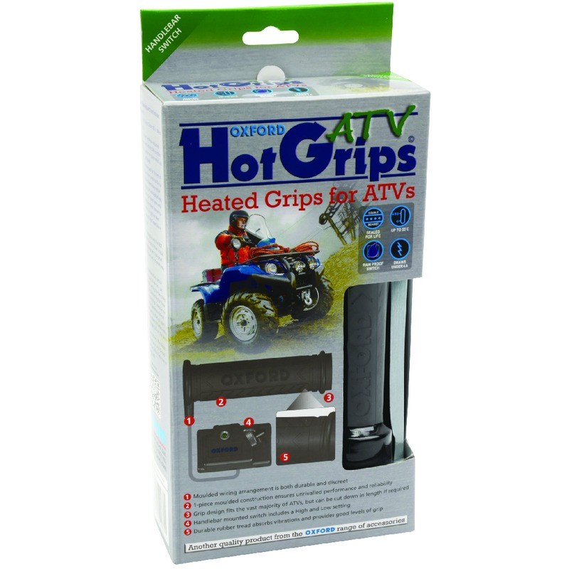 Hotgrips Atv With High/Low Switch Grips OXFORD