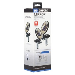 Bar End Mirrors - Black Rearview Mirrors OXFORD