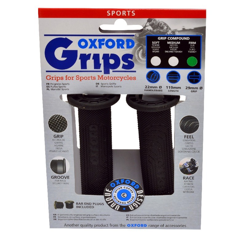 Sport Grips Black Soft Compoun Grips OXFORD