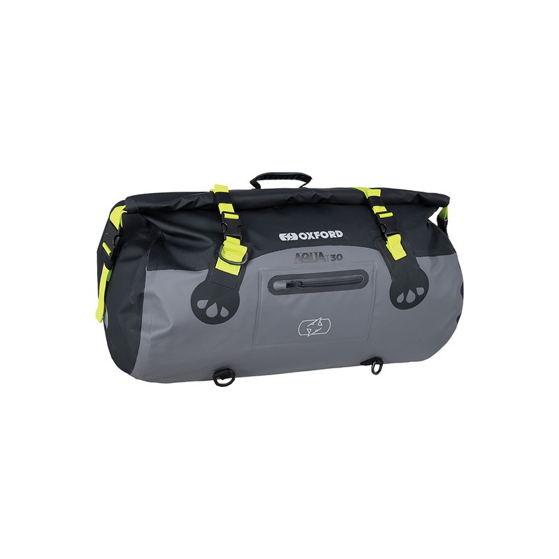Aqua T-30 Roll Bag Black/Grey/Fluo Backpacks and bags OXFORD