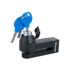 Lucchetto Titan 10mm Pindisc Lock Nero Schlösser und Ketten OXFORD