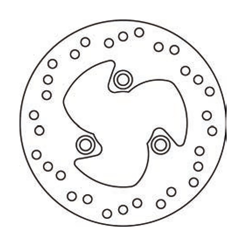 Brake Disc Mbk Booster Ng 50FRONT-Yamaha Aerox 50 Ant/Rear for YAMAHA YQ Aerox /R 50 97- and other model Brake Discs GRIMECA