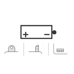 Batteria Yuasa 12N5,5-4B per KAWASAKI 400 Mach II nd e altri modelli