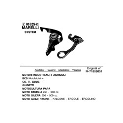 Contatti Adat.Marelli Motoriindustriali per GILERA Nettuno 250 60 e altri modelli Contatti EFFE